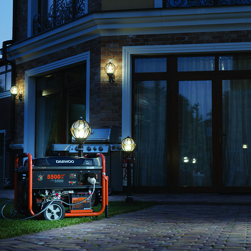 Petrol Generator DAEWOO GDA 6500E_6